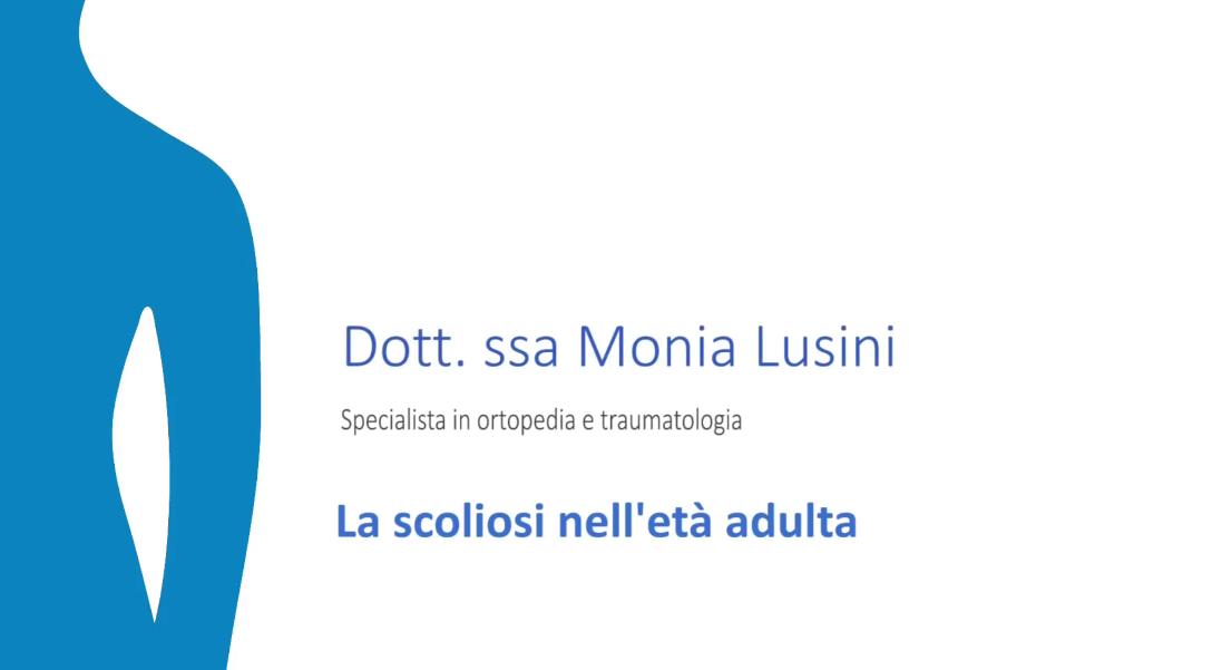 La scoliosi nell’età adulta